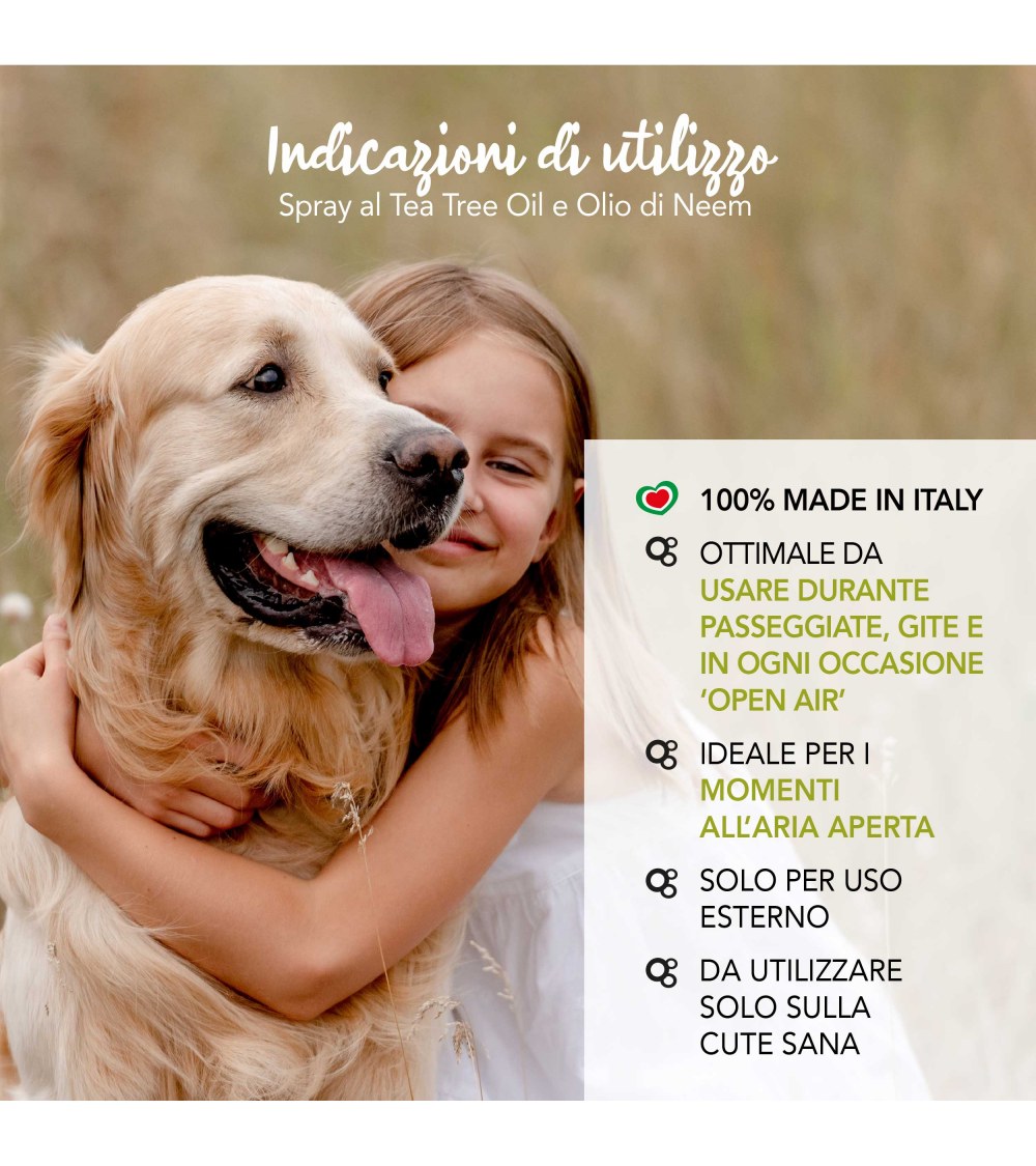 Spray al Tea Tree Oil e Olio di Neem 150 ml - Yuup!