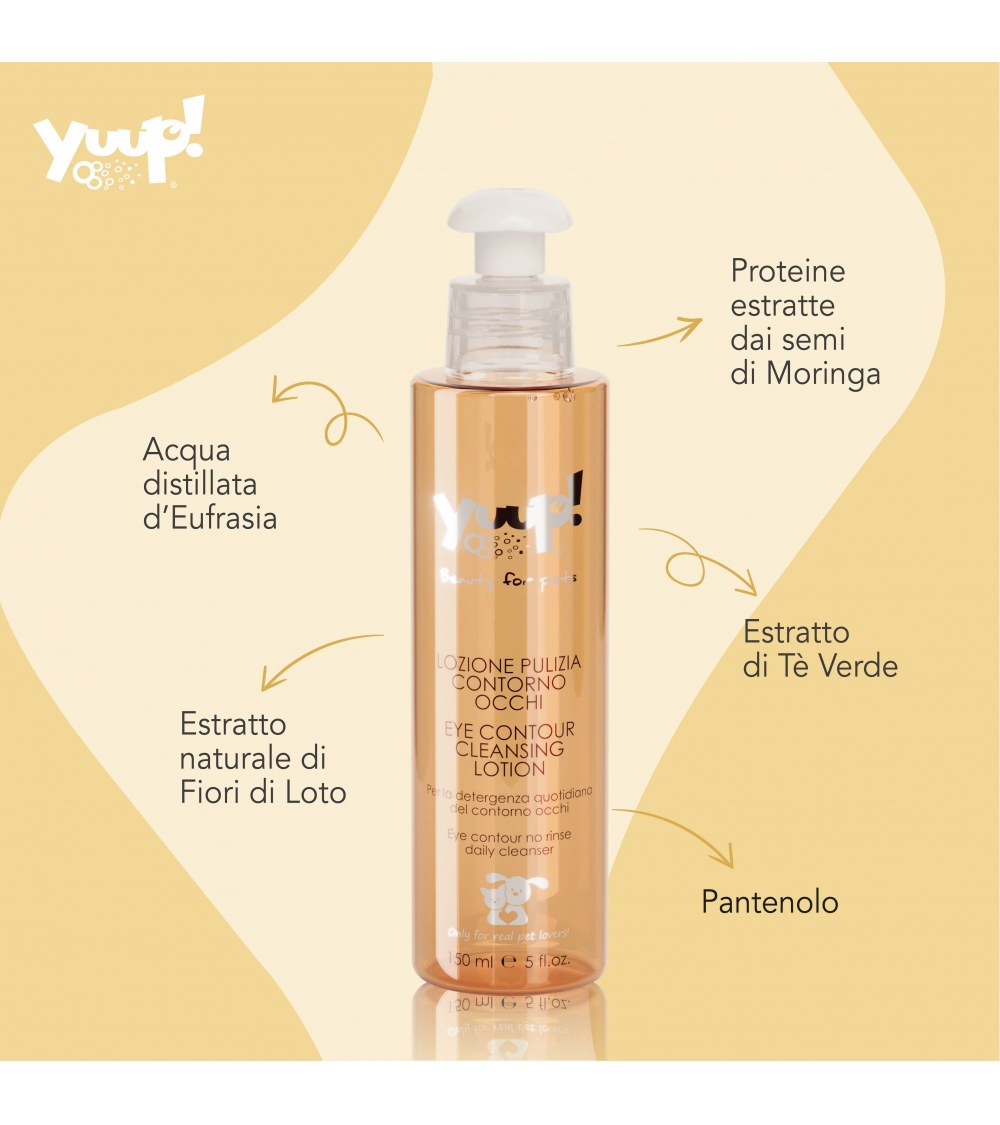 Lozione Pulizia Contorno Occhi 150 ml - Yuup!