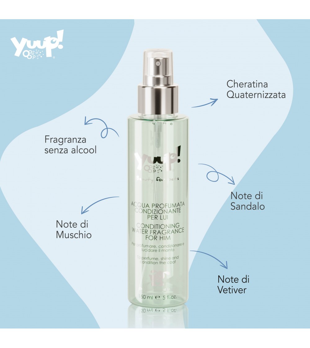 Acqua Profumata Condizionante per Lui 150 ml - Yuup!