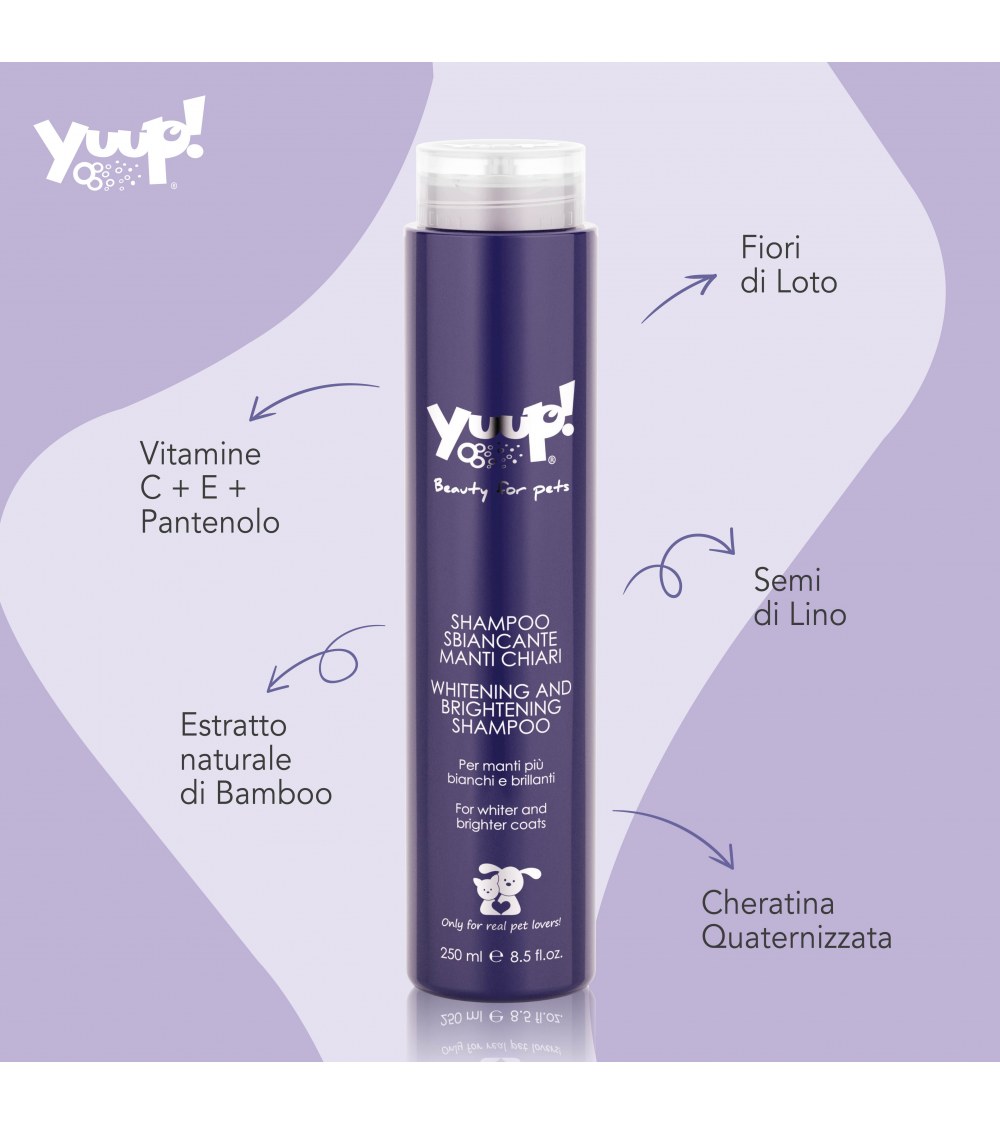 Shampoo Sbiancante Manti Chiari 250 ml - Yuup!