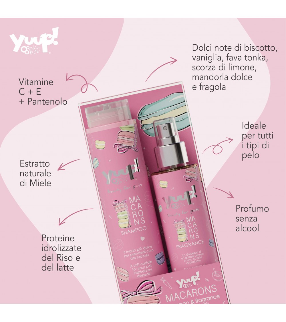 Yuup! Macarons duo - Shampoo e Fragrance - Yuup!