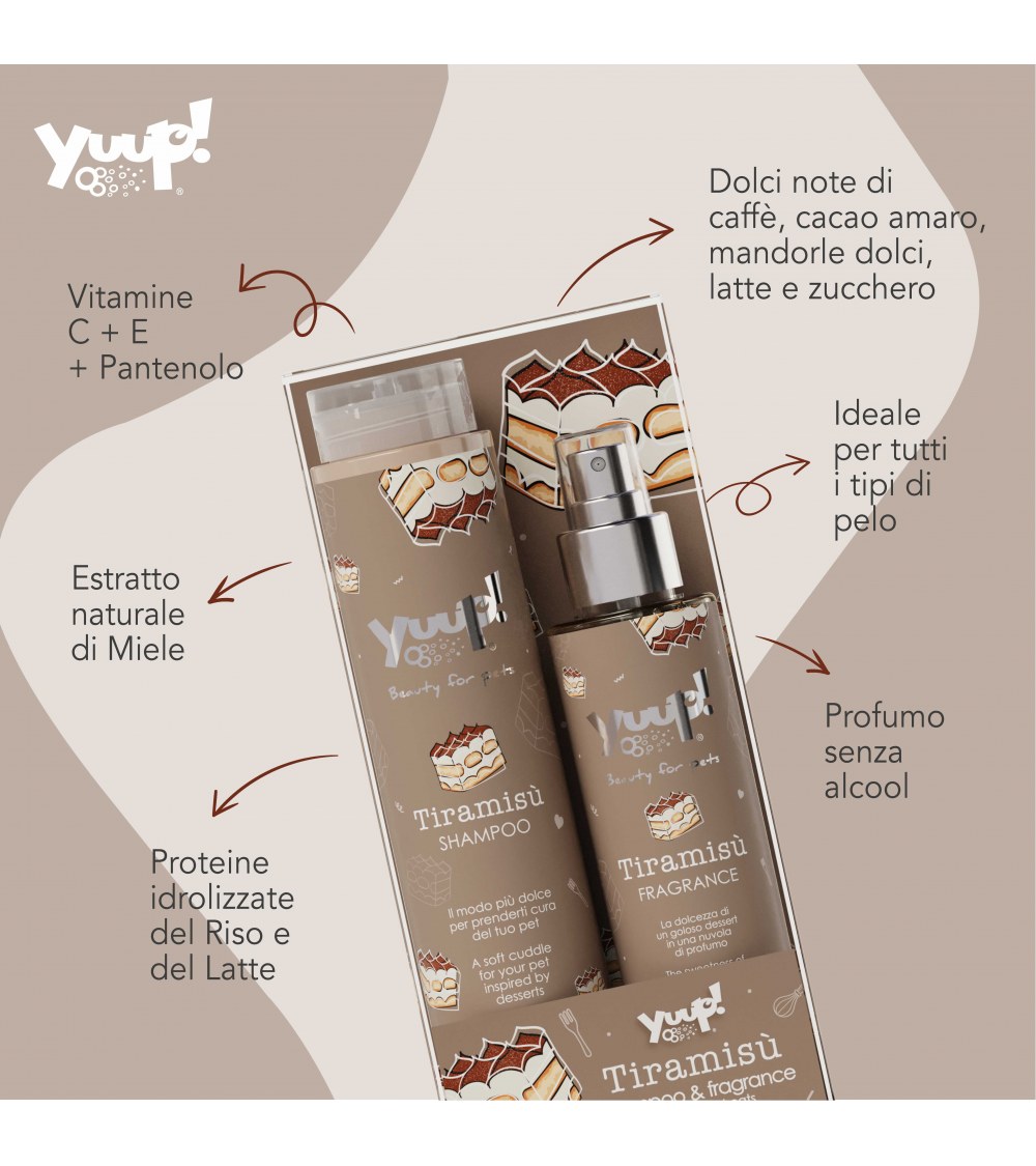 Yuup! Tiramisù Shampoo 250 ml - Yuup!