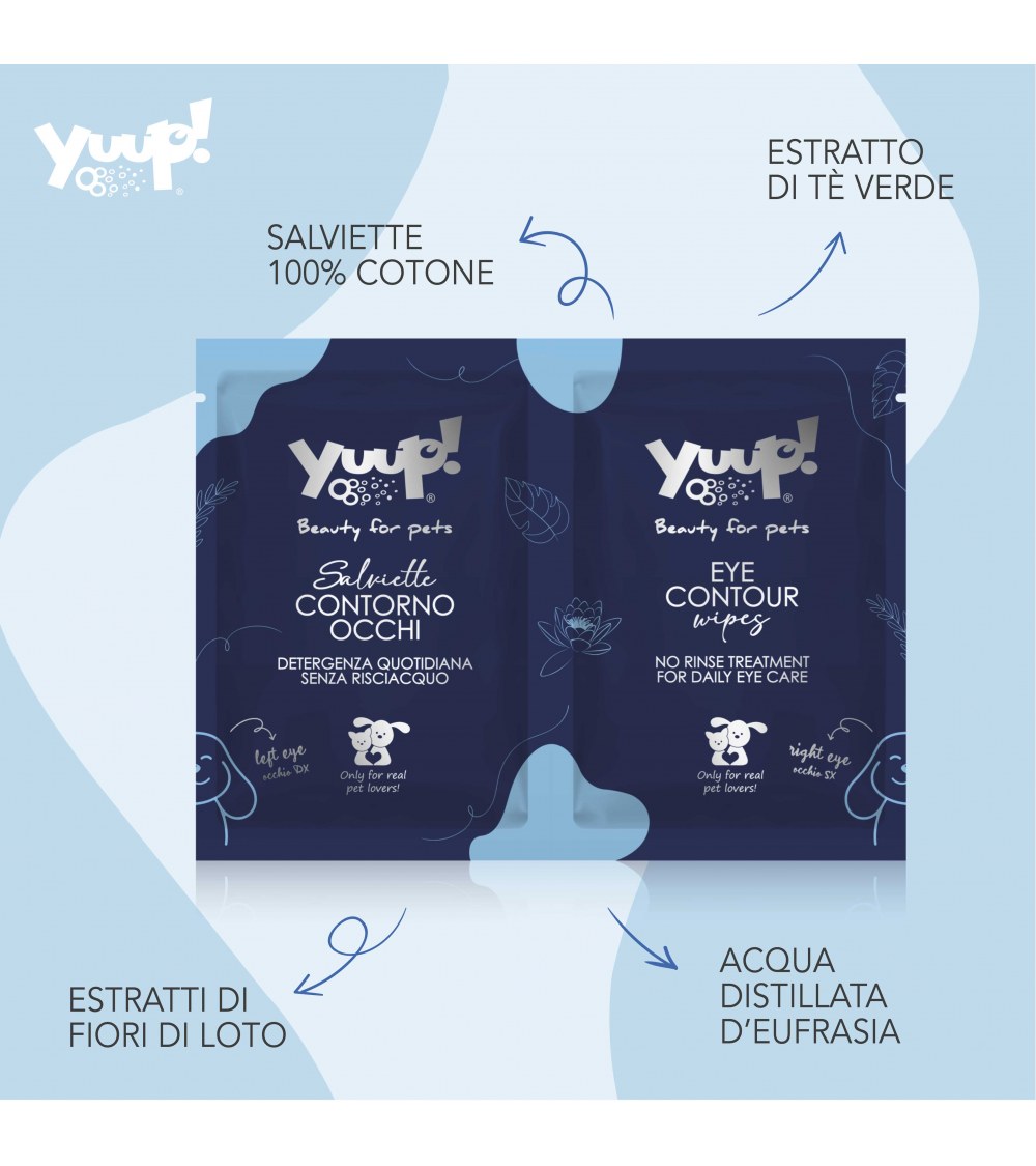 Box Salviette Contorno Occhi - 40+10 omaggio - Yuup!