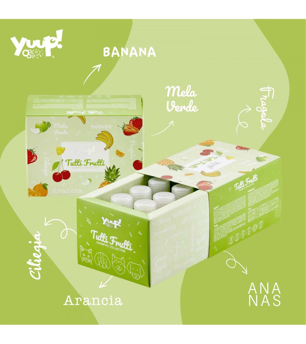 Tutti Frutti - Shampoo Collection (6x30ml) - Yuup!