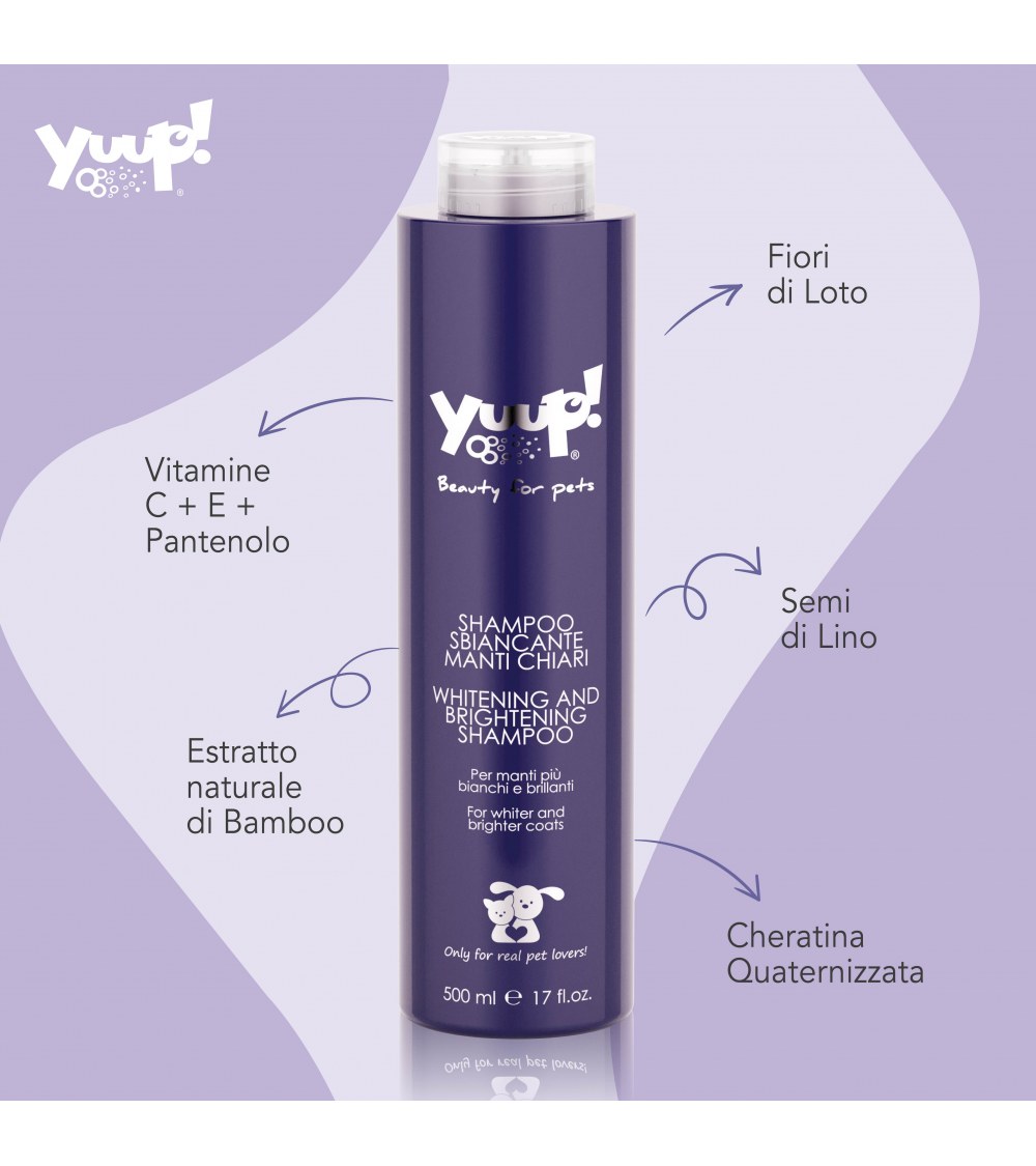 Shampoo Sbiancante Manti Chiari 500 ml - Yuup!