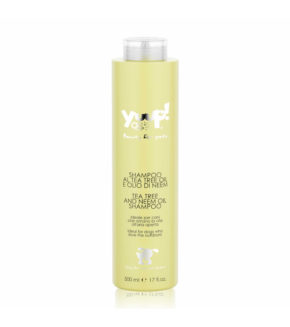 Shampoo al Tea Tree Oil e Olio di Neem 500 ml - Yuup!