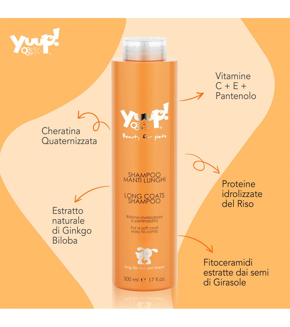 Shampoo Manti Lunghi 500 ml - Yuup!