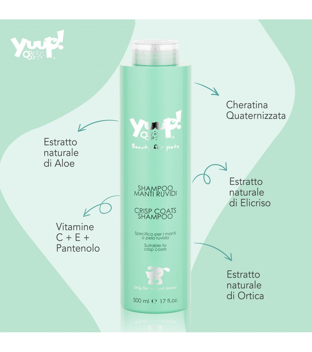 Shampoo Manti Ruvidi 500 ml - Yuup!
